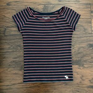 Abercrombie and fitch striped shirt
